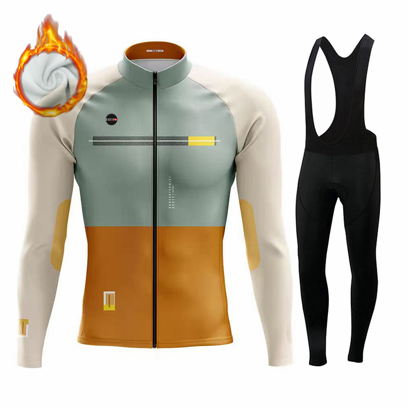 Winter Clothing Men Sale - Gobikful Winter Cycling Jersey Set Thermal