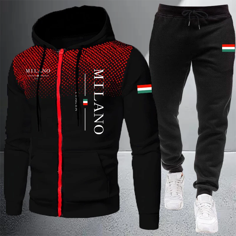 Winter Clothing Stores - 2026 High-end Men's Clothes Zip Hooded