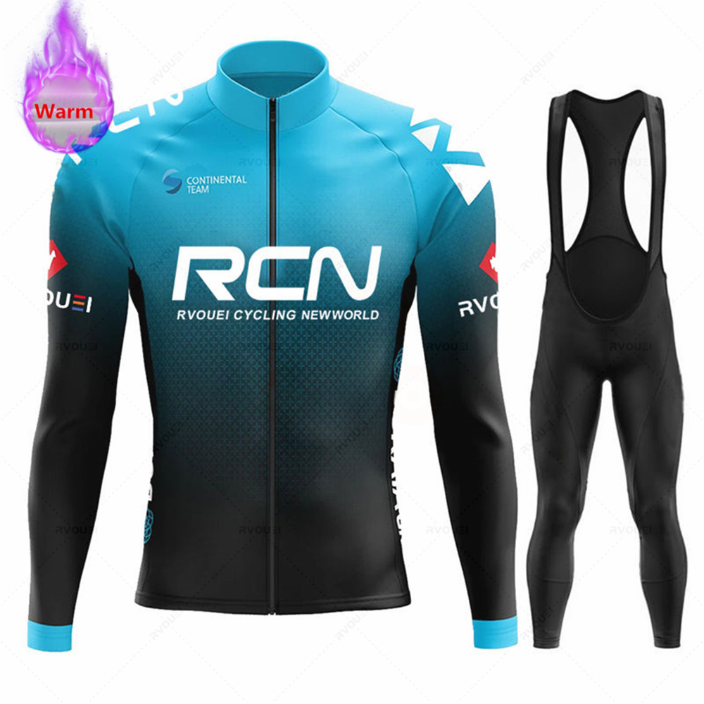 Winter Clothing Men Sale - Rvouei Team Winter Thermal Fleece Cycling