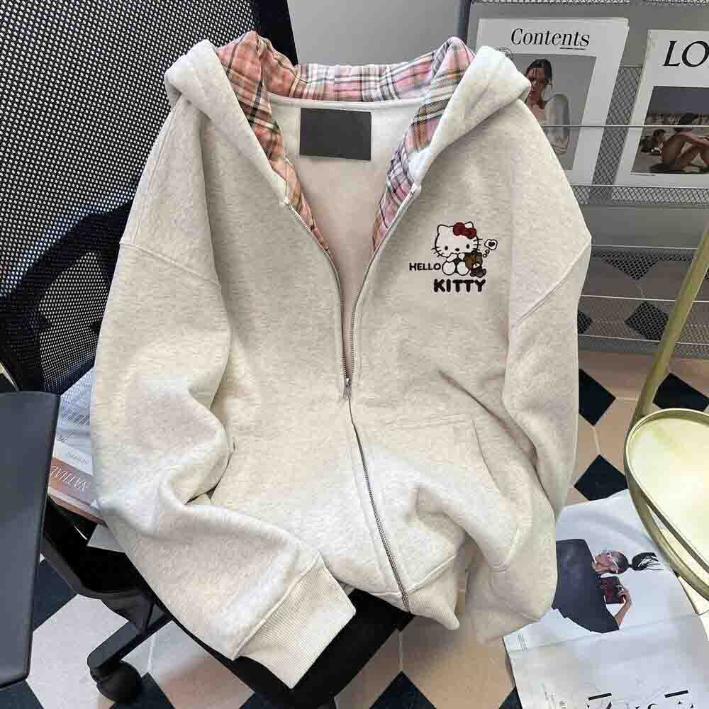 Winter Clothing Stores - Hello Kitty Women's Hooded Sweatshirt Kawaii