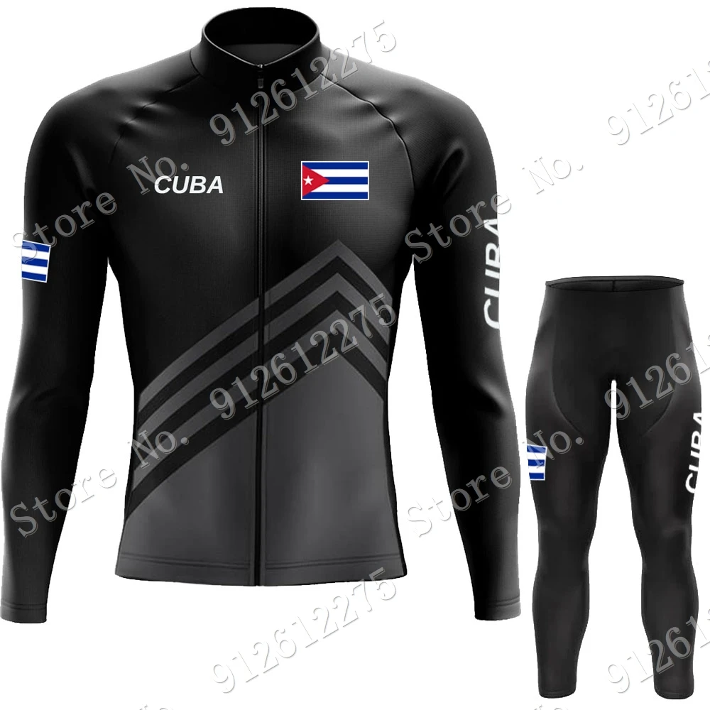 Cuba Cycling Jersey Set Cyclin - Winter Clothing Men Sale recension och pris