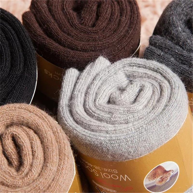 4Pairs/Lot Men's Winter Super  - Thermal Sock Merino recension och pris