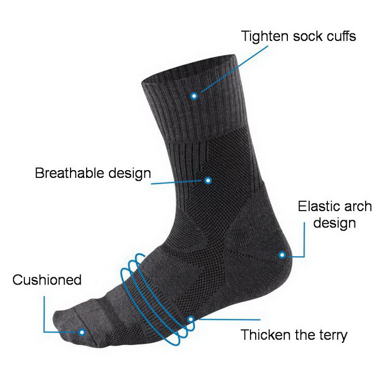1 Pair Merino Wool Sock Winter - Thermal Sock Merino recension och pris