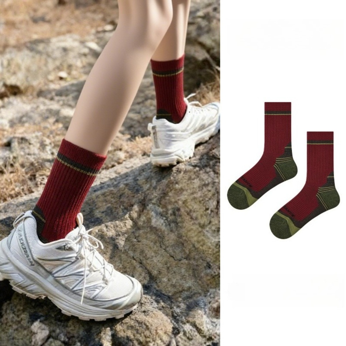 Men Women Merino Wool Socks Th - Thermal Sock Merino recension och pris
