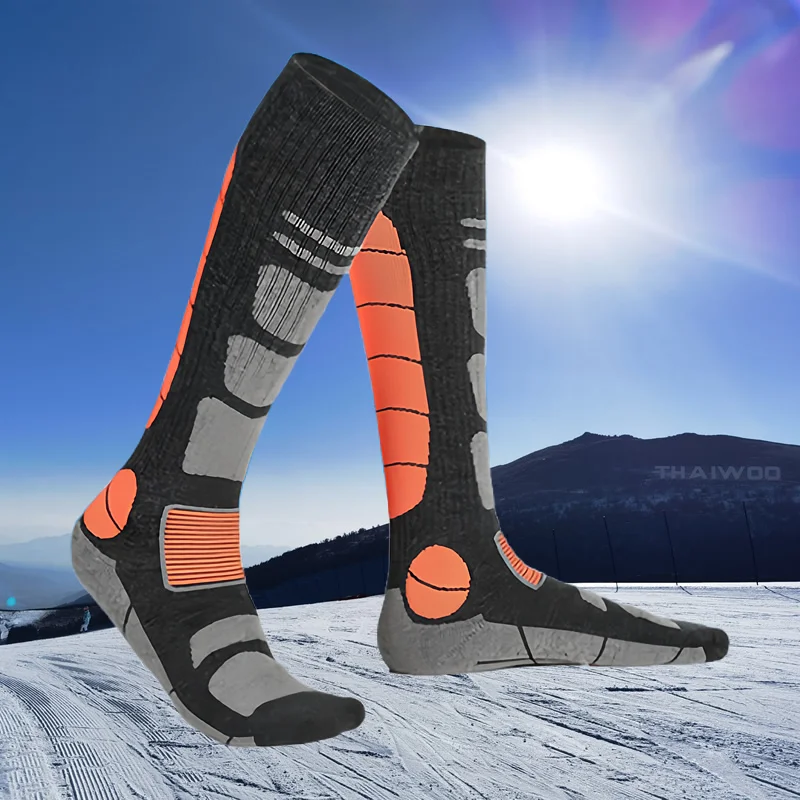1 Pair Merino Wool Ski Socks M - Thermal Sock Merino recension och pris