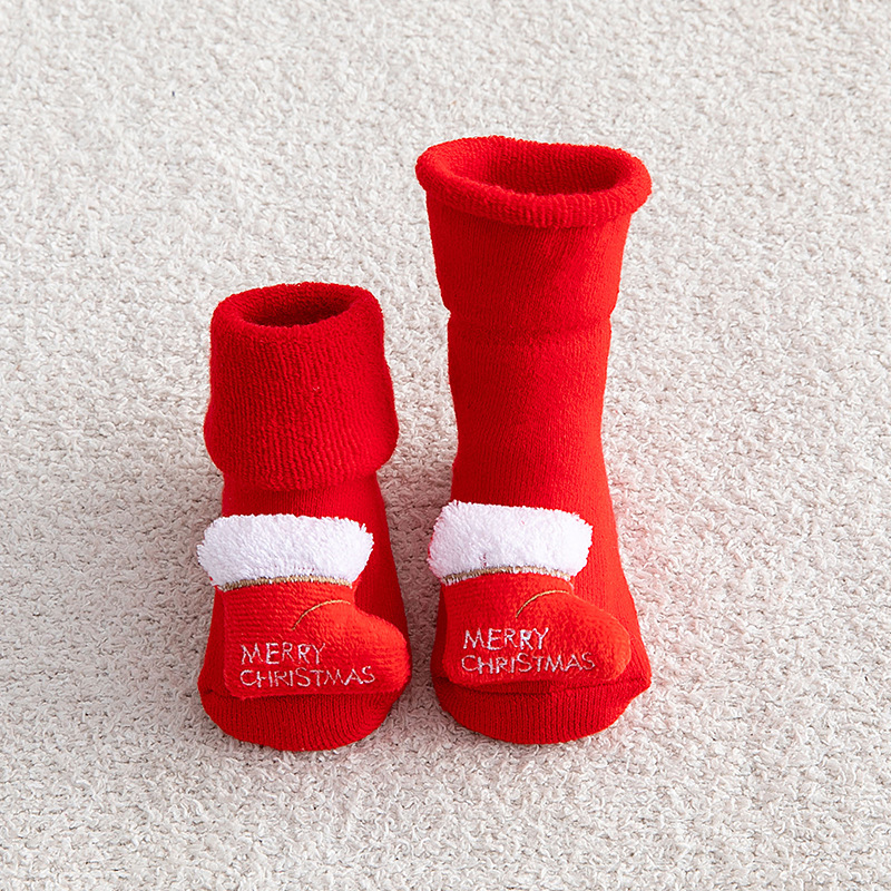 Baby Christmas Socks Newborns  - Winter Clothing Toddler recension och pris