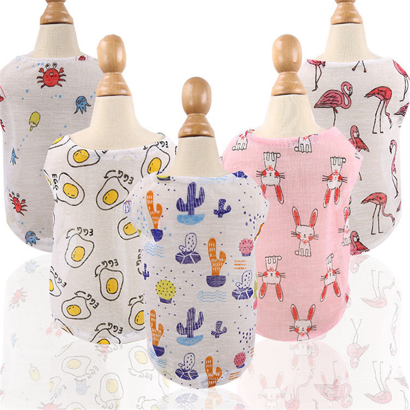 5 Colors Summer Lovely Cartoon - Winter Clothing For Dogs recension och pris