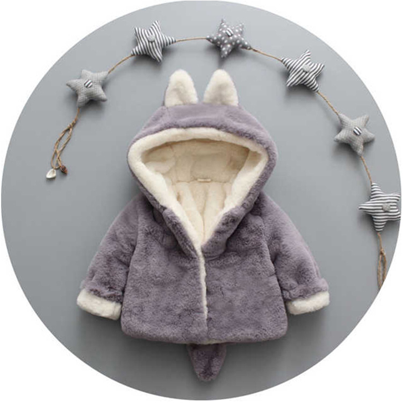 1 2 3 4 Years Plush Baby Jacke - Winter Clothing Toddler recension och pris