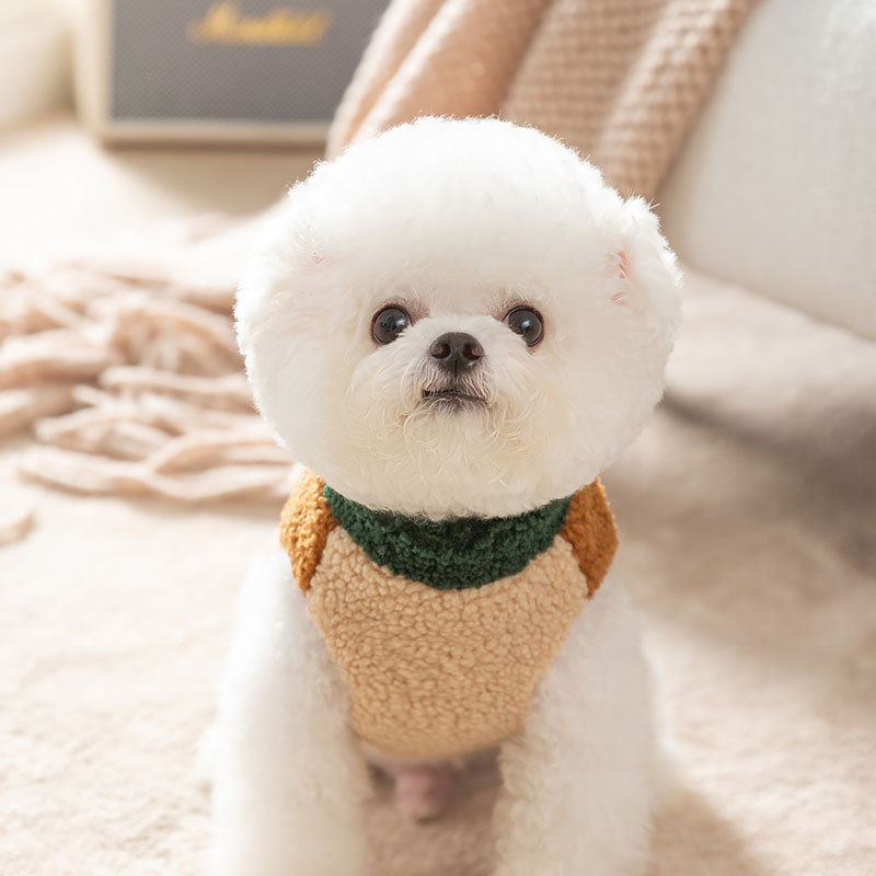 Brown Pet Jacket Autumn and Wi - Winter Clothing For Dogs recension och pris