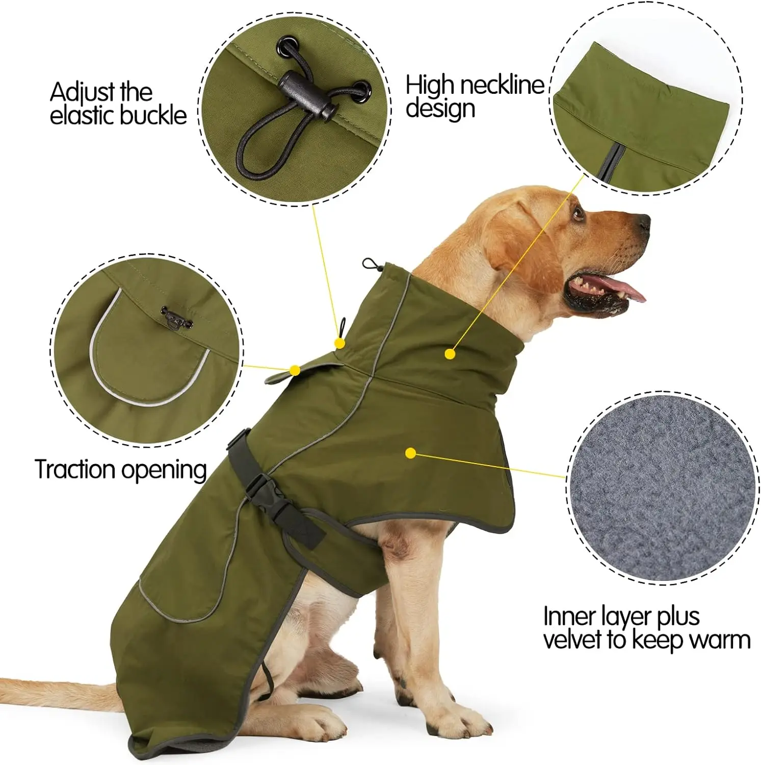 Winter Clothes for Dogs Windpr - Winter Clothing For Dogs recension och pris