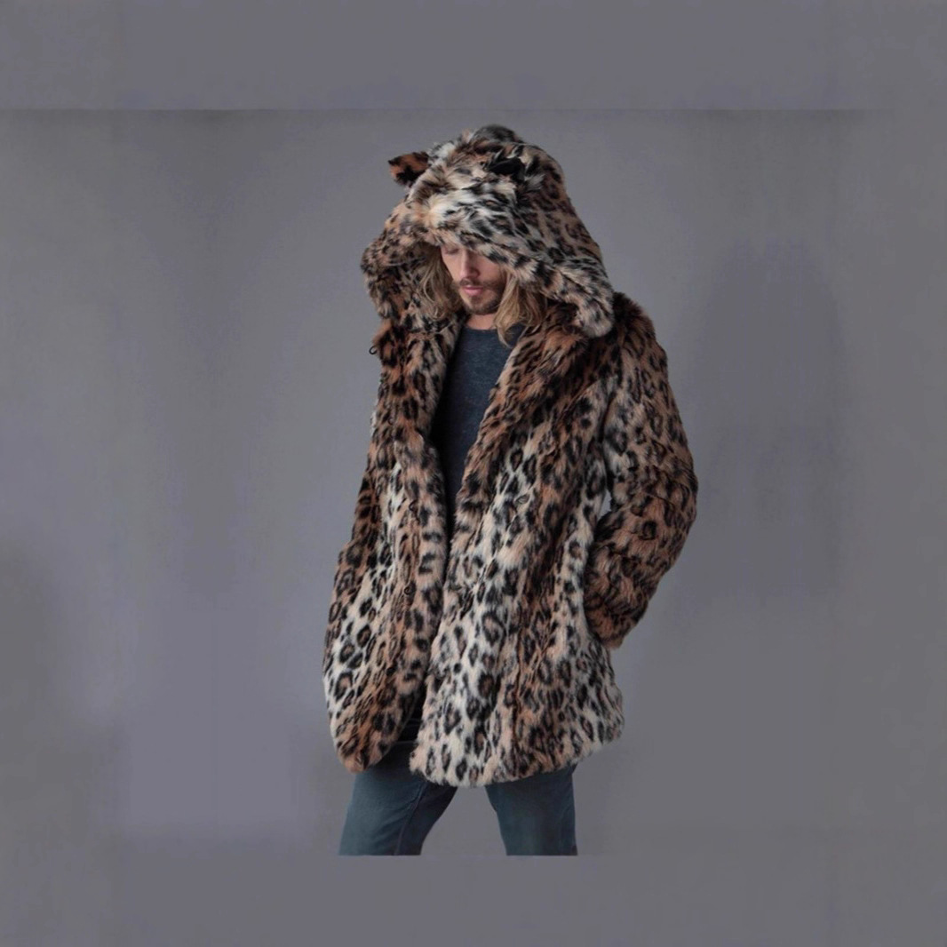 Men Faux Fur Jacket Winter Coa - Winter Clothing Pk recension och pris