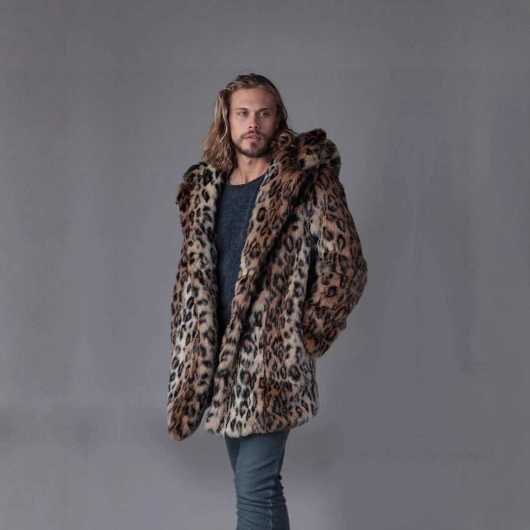Men Faux Fur Jacket Winter Coa - Winter Clothing Pk recension och pris