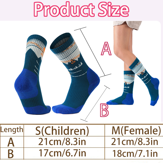 1 Pair Merino Wool Ski Socks f - Thermal Sock Merino recension och pris