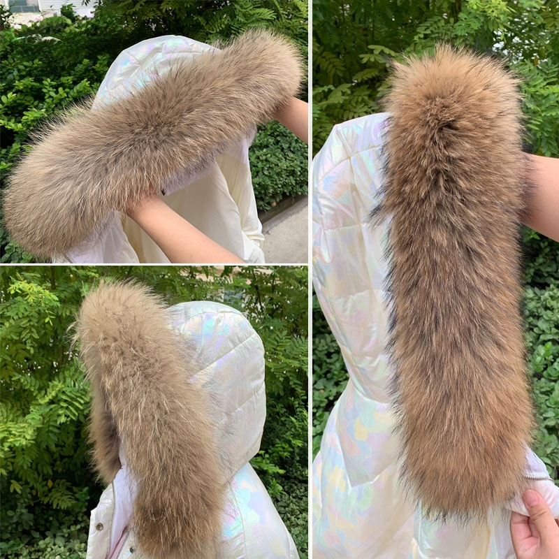 Real Fur Collar for Coat Parka - Winter Clothing Pk recension och pris