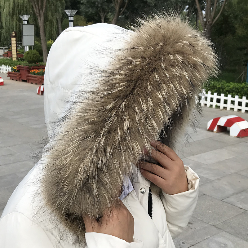 Real Fur Collar for Coat Parka - Winter Clothing Pk recension och pris