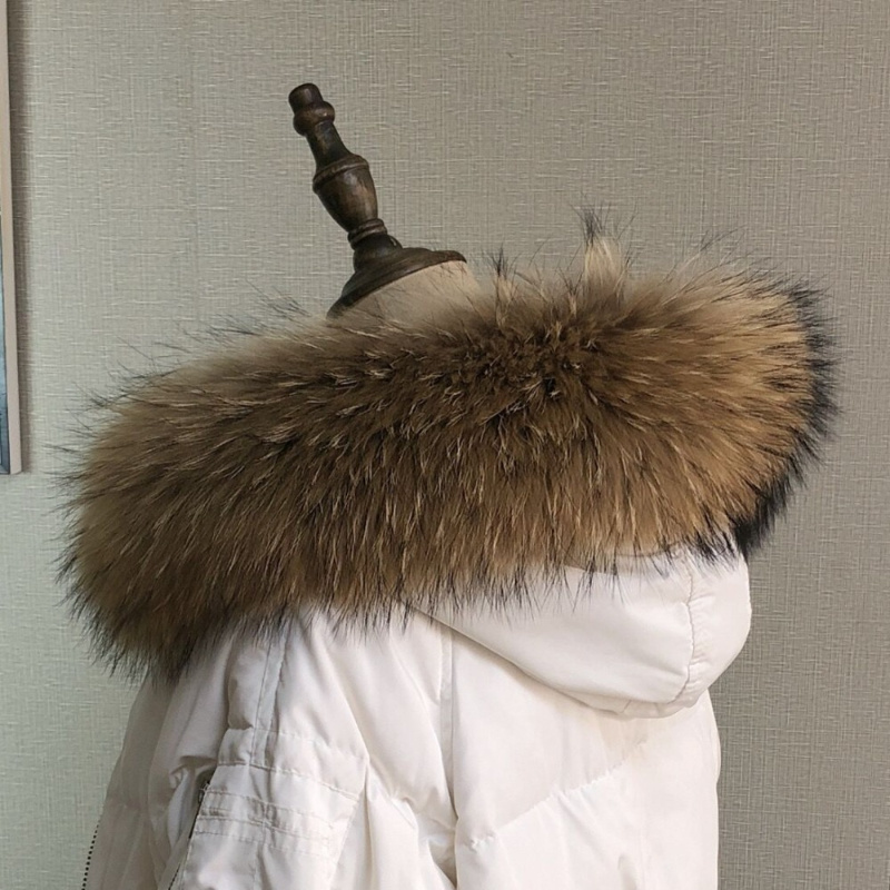 Real Fur Collar for Coat Parka - Winter Clothing Pk recension och pris