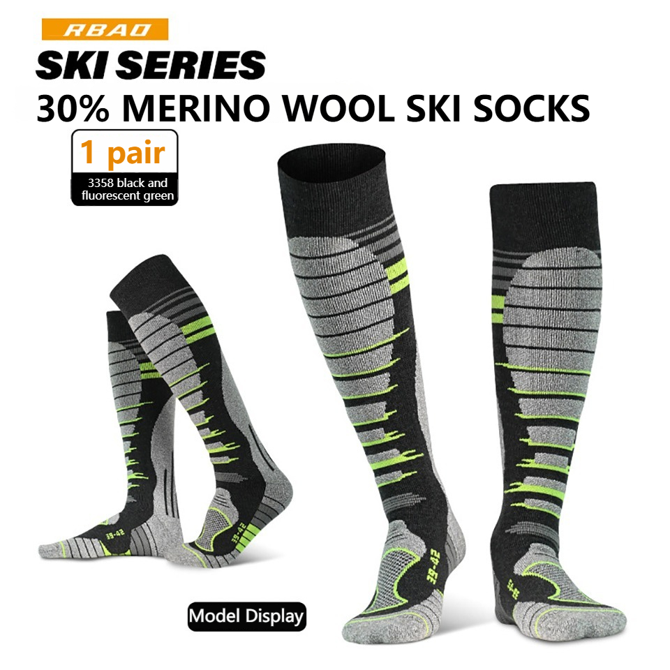 GTUBIKE Merino Wool Ski Socks, - Thermal Sock Merino recension och pris