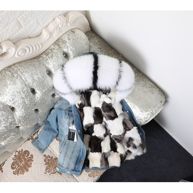 MAOMAOKONG Natural Fur Collar  - Winter Clothing For Dogs recension och pris