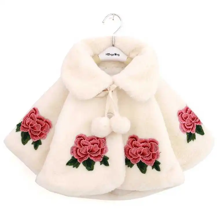 Baby Girl Cloak Outerwear Spri - Winter Clothing Toddler recension och pris