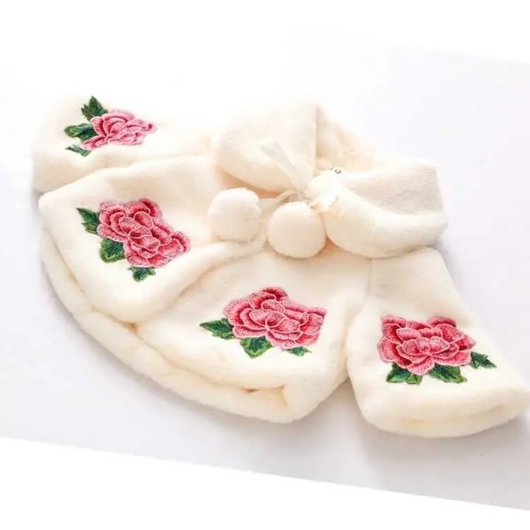 Baby Girl Cloak Outerwear Spri - Winter Clothing Toddler recension och pris