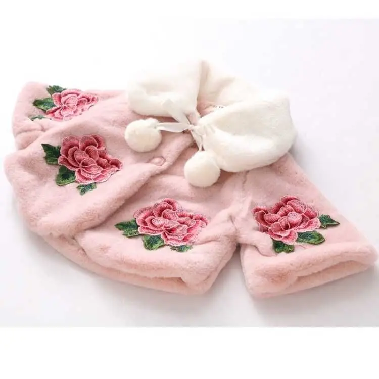 Baby Girl Cloak Outerwear Spri - Winter Clothing Toddler recension och pris