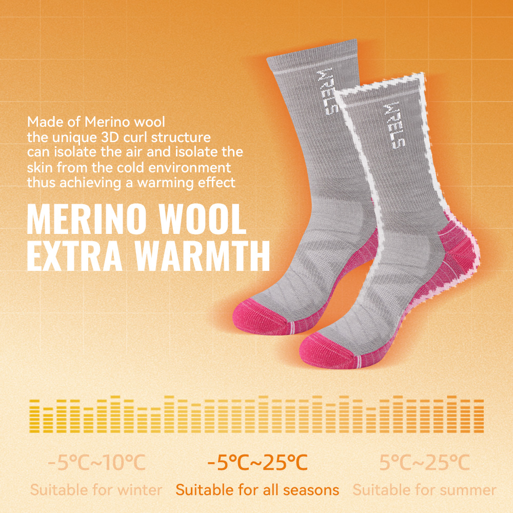 WRELS 1/2/3 Merino Wool Socks  - Thermal Sock Merino recension och pris