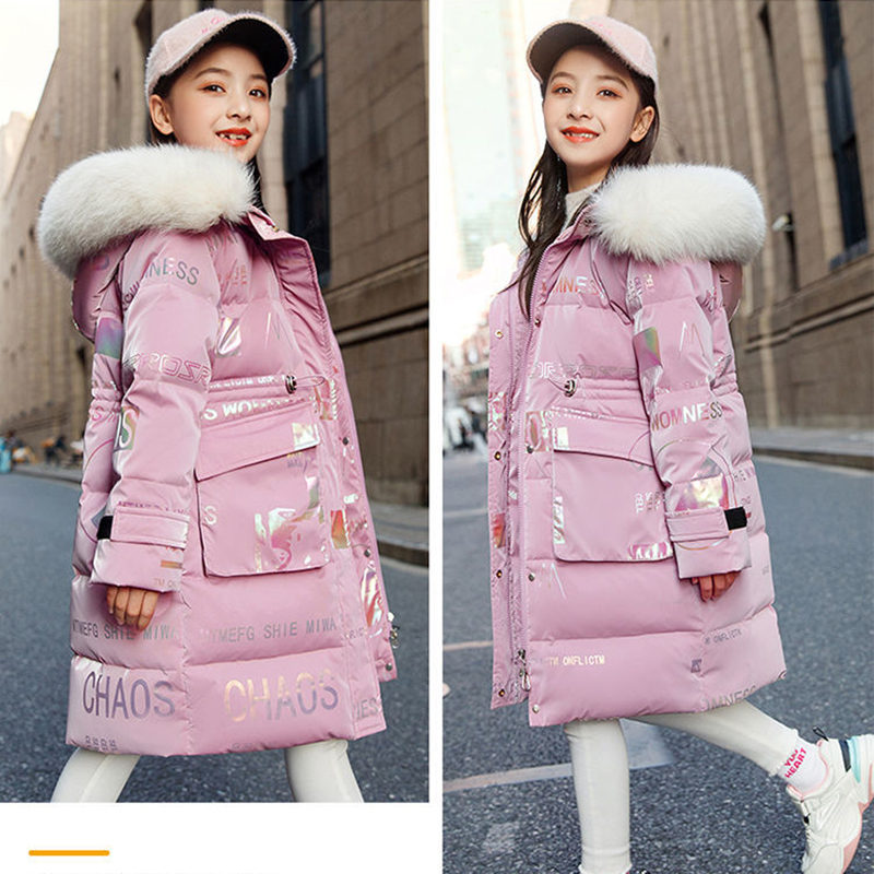 5 to14 Years Girls Down Jacket - Winter Clothing Toddler recension och pris
